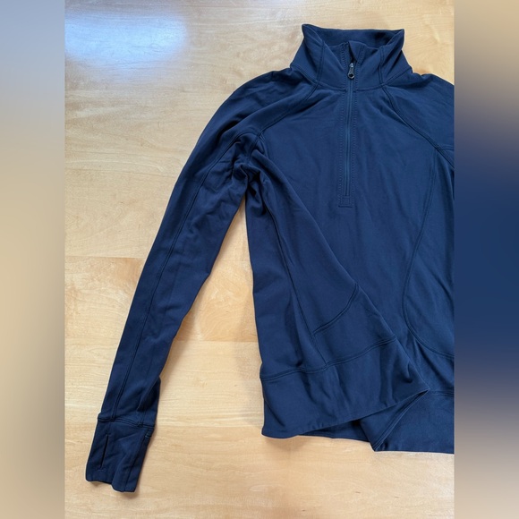 Lululemon Black Quarter-Zip Long Sleeve - Picture 8 of 16